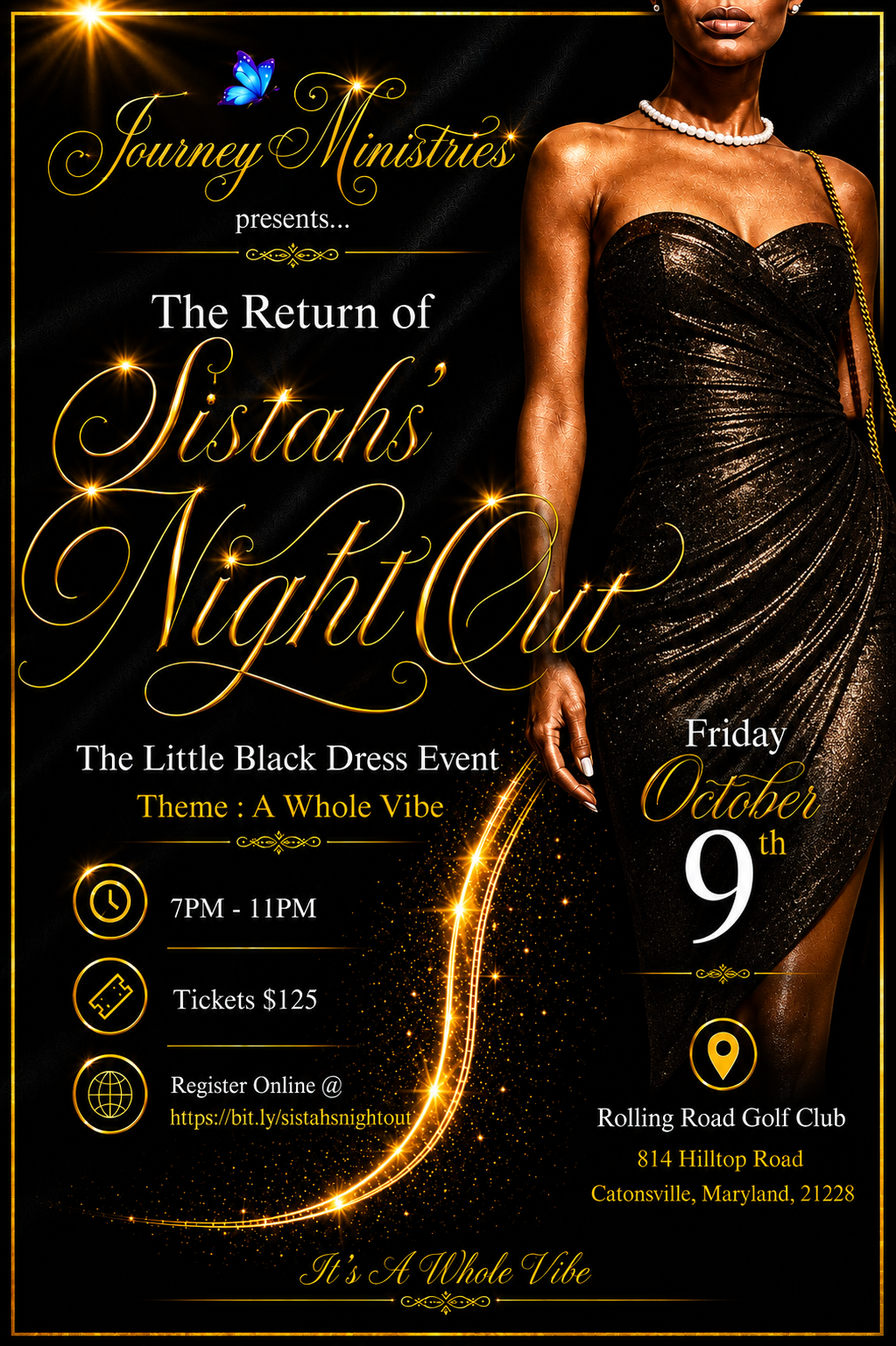 Sistahs' Night Out: The Little Black Dress Event