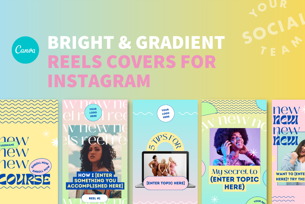 How to Create a Gradient Background in Canva in your Brand Colors ...