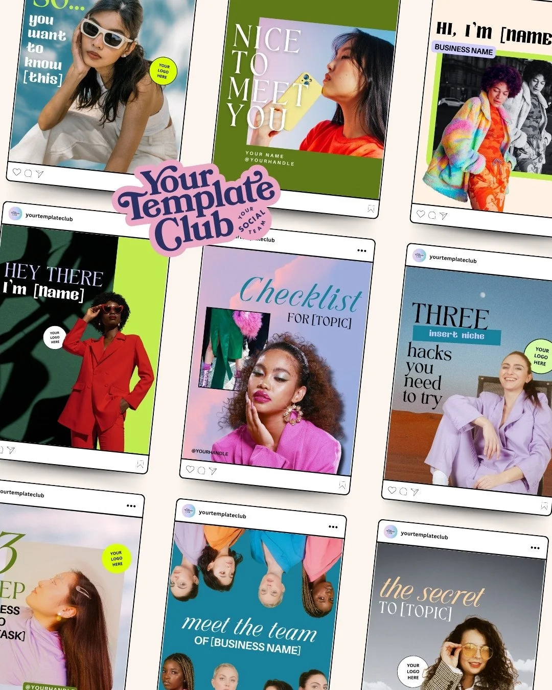 COMMENT &ldquo;CLURB&rdquo; 👉 and get access to these Canva templates plus 3,000+ other designs!⁠
⁠
Once you join @yourtemplateclub you can find these in the Instagram Carousels section, and these are the Act Like a Pro Carousels pack!⁠
⁠
#canva #ca