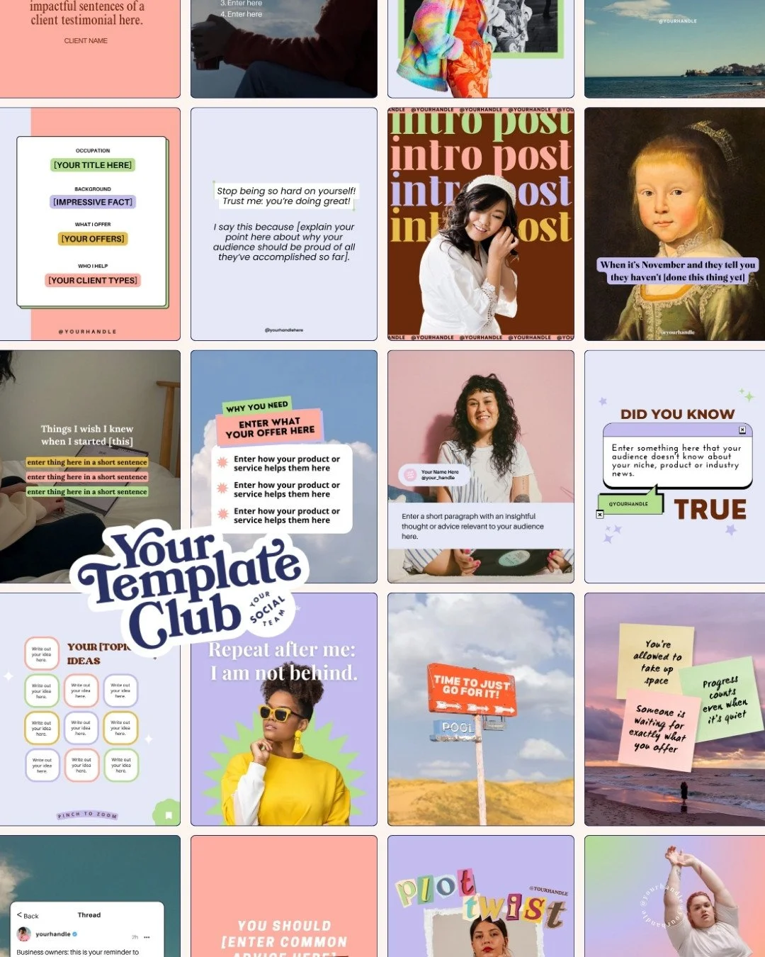 COMMENT &ldquo;CLURB&rdquo; 👉 and get access to these Canva templates plus 3,000+ other designs! We even batch the content for the month for you with our existing templates, every month!⁠
⁠
⁠
⁠
⁠
⁠
#canva #canvatips #canvatricks #canvahacks #canvati