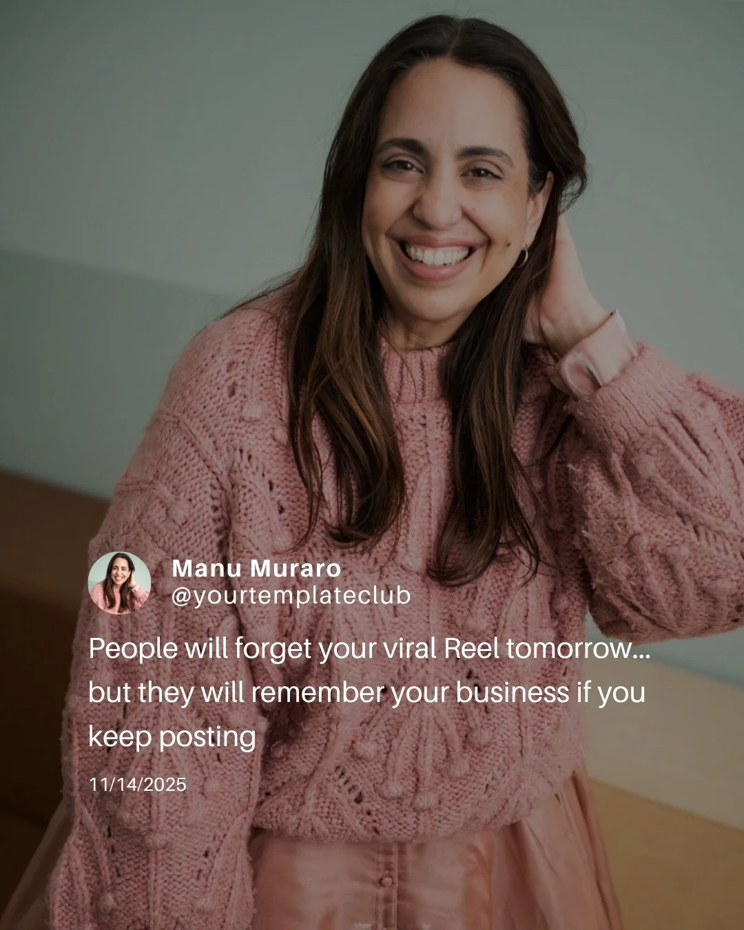 People might not remember that one post that blew up for you&hellip; but they will remember your brand if you keep showing up!⁠
⁠
Your goal isn&rsquo;t just to go viral, it&rsquo;s to be recognized.⁠
⁠
Keep posting. Keep building. Keep being unforget