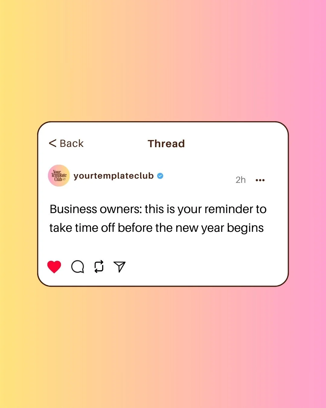 Consider this your permission slip! 🫶