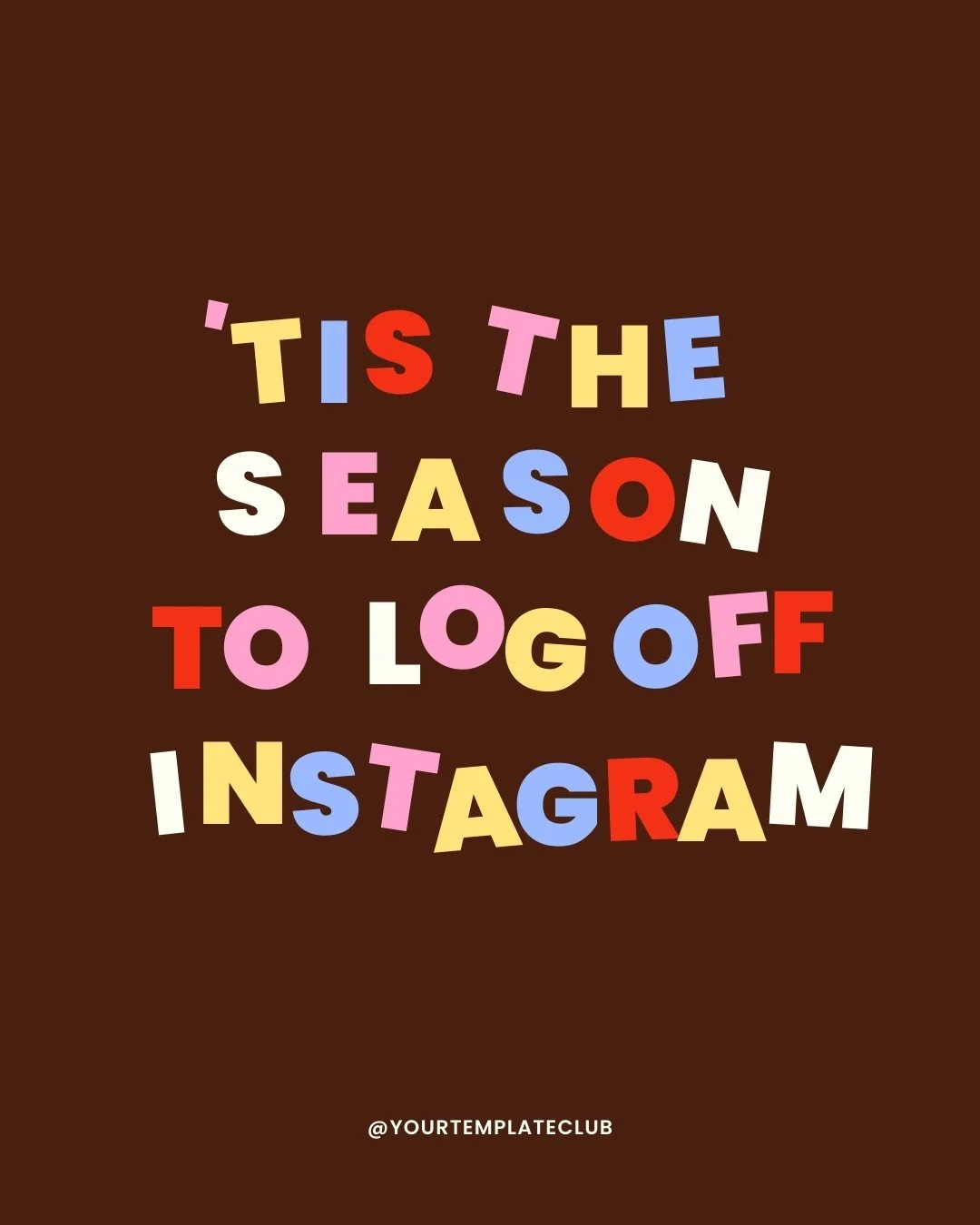 It's that time of year where we don't know what day it is, we have eaten too many leftovers, and we stay in pajamas all day!