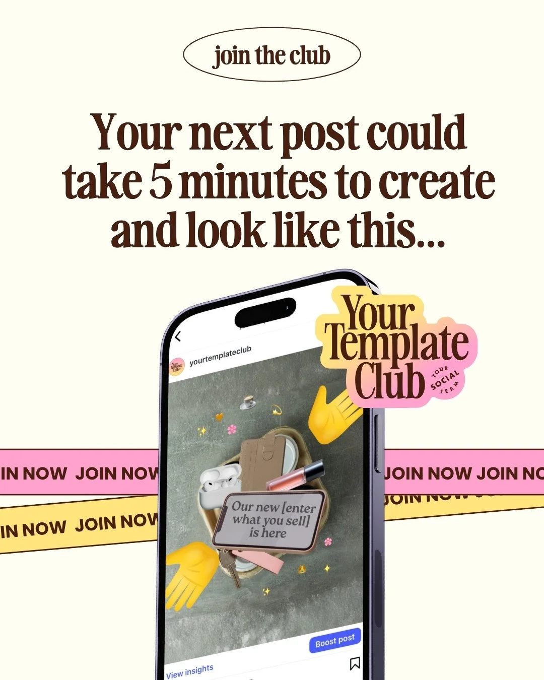 You don&rsquo;t need more content ideas. You need fewer decisions. 😅⁠
⁠
Inside Your Template Club, everything is already mapped out for you:⁠
⁠
✔️ What to post⁠
✔️ How it should look⁠
✔️ How to customize it for your brand⁠
⁠
Plus ✨Trend Drops✨ so wh