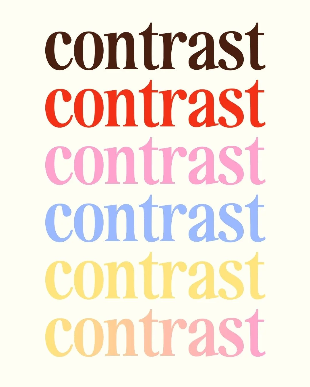 You worry about the algorithm... when you should be worried if people can actually read your posts! 👀⁠
⁠
Contrast is the number one thing we see people getting wrong with designing their content, so make sure your posts are accessible to all!