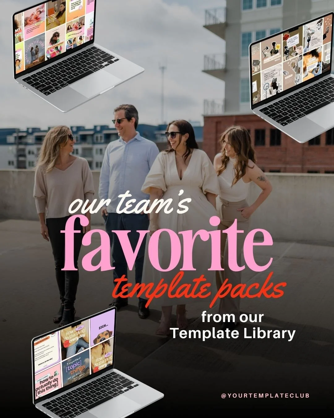 We asked our team to pick their favorite Template Packs from the library and honestly? No notes. 👏

P.S. this is a peek at one of our templates dropping on Monday in the upcoming "Expert Vibes" Carousel Pack! 🤩