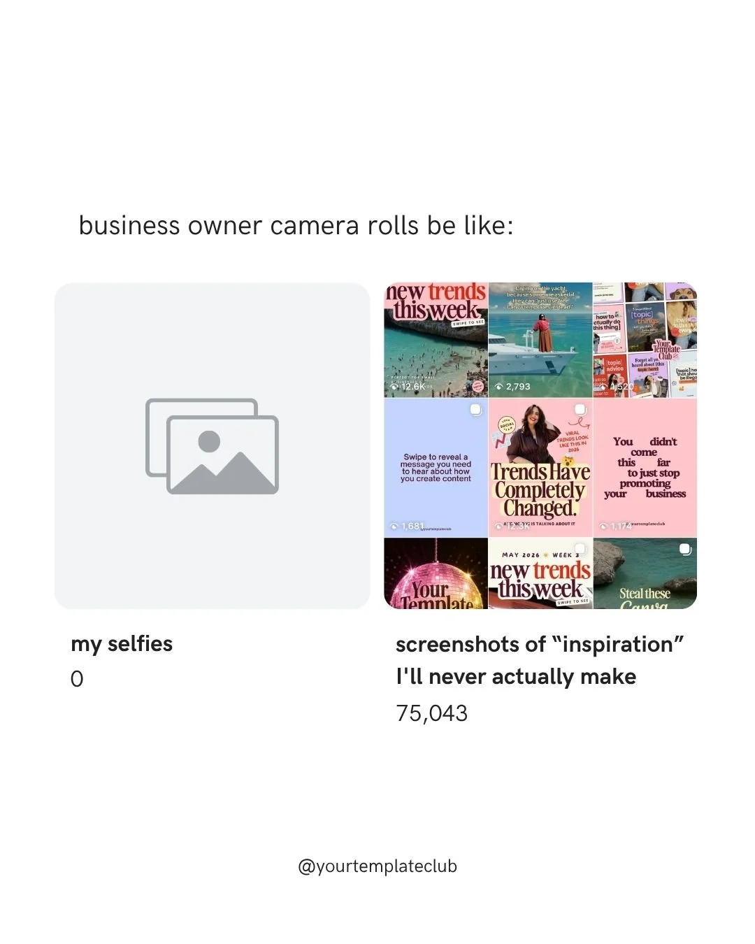 We have all got that folder. 🫠

Saved Reels. Inspo posts. That one carousel you swore you'd recreate three weeks ago.

It is still sitting there, untouched, and it feels like this folder is judging you.

The problem was never a lack of ideas, it is 