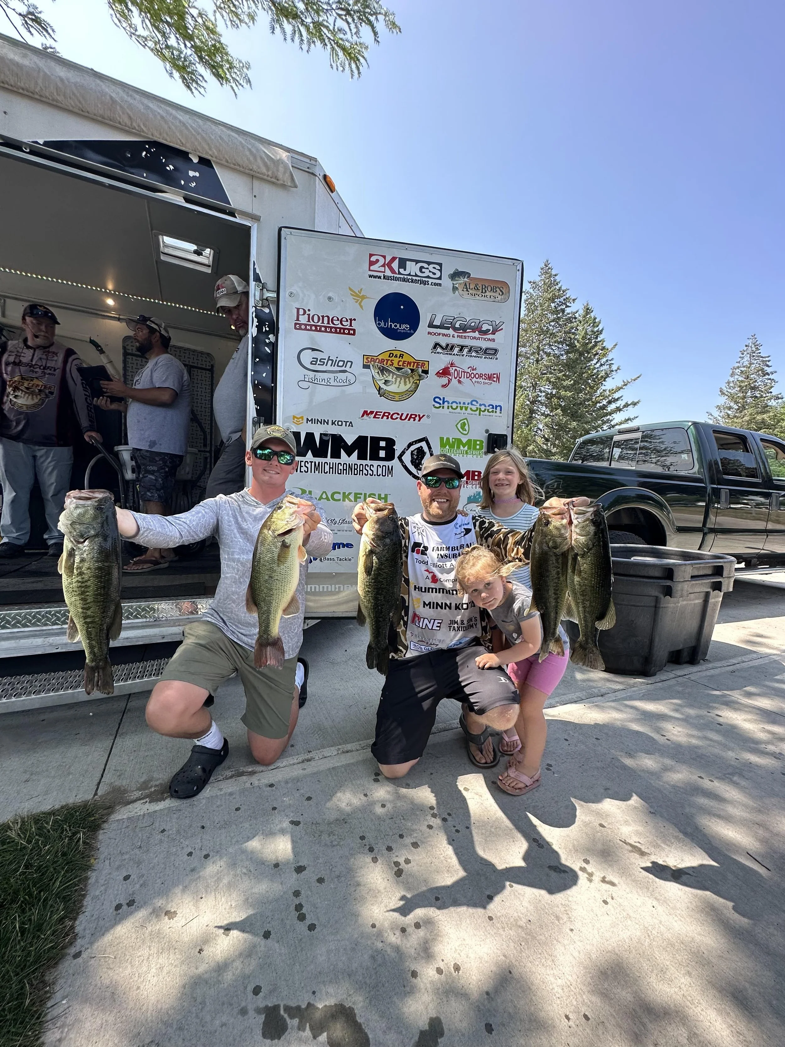 Muskegon Lake Largemouth bass Todd Elliott Farm Bureau Insurance