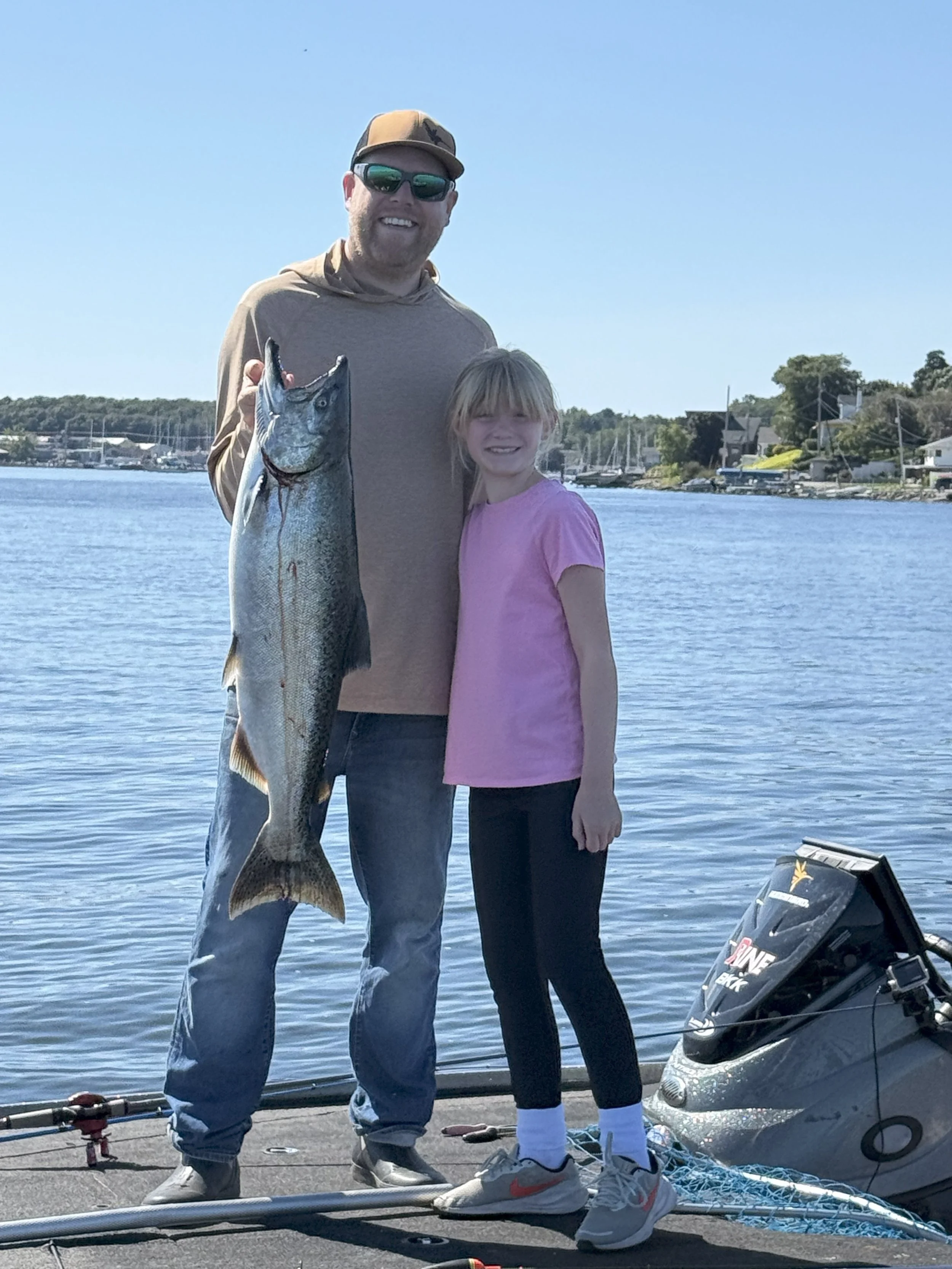 King Salmon Muskegon Lake Sand Docks