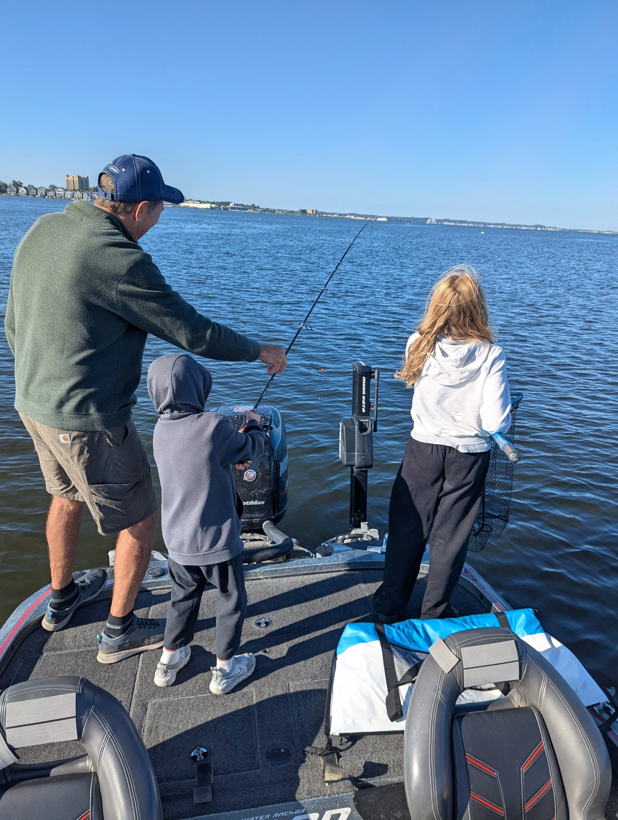 Catfishing Muskegon Lake