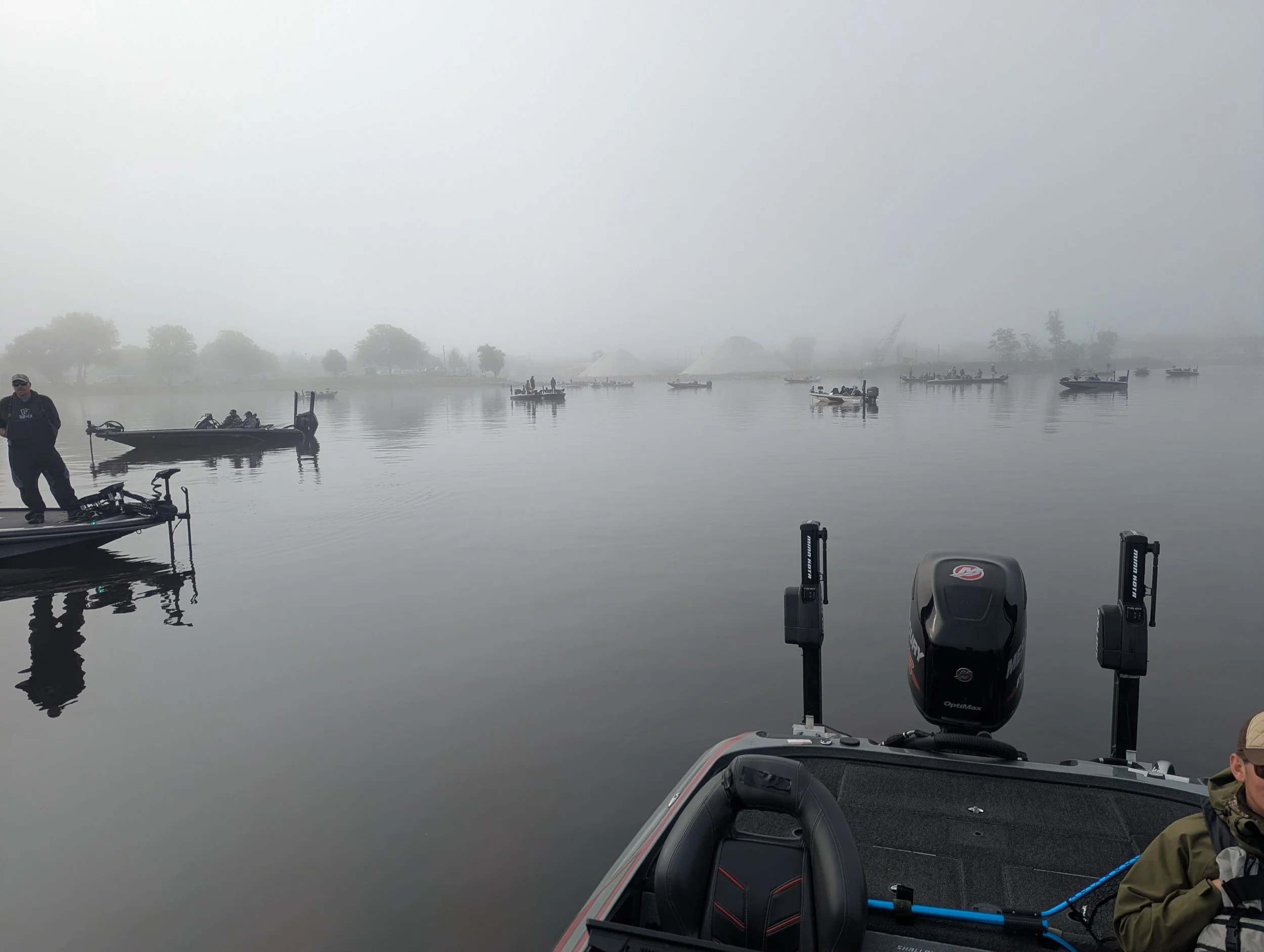 Fog delay muskegon lake
