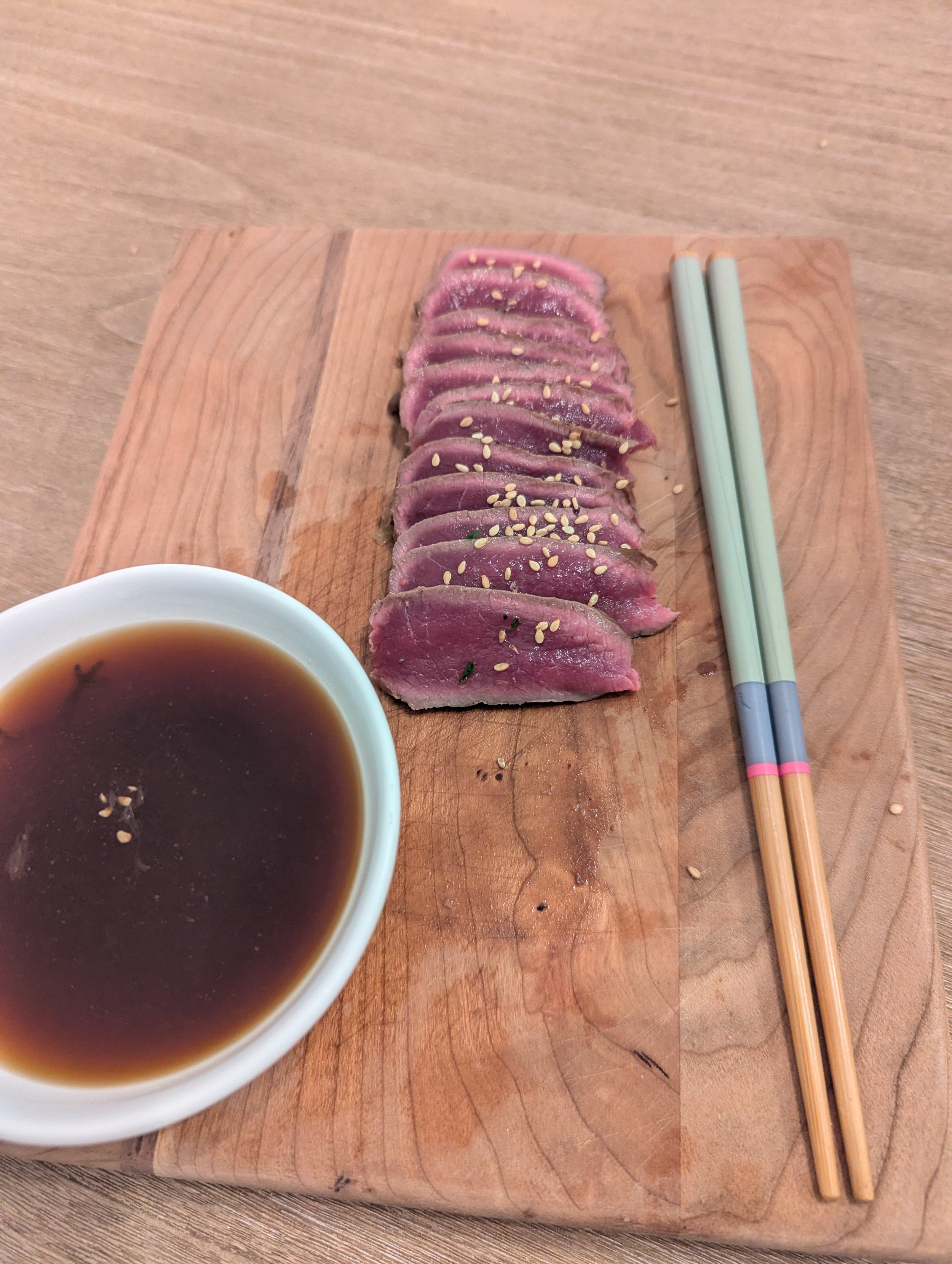 Venison Tataki