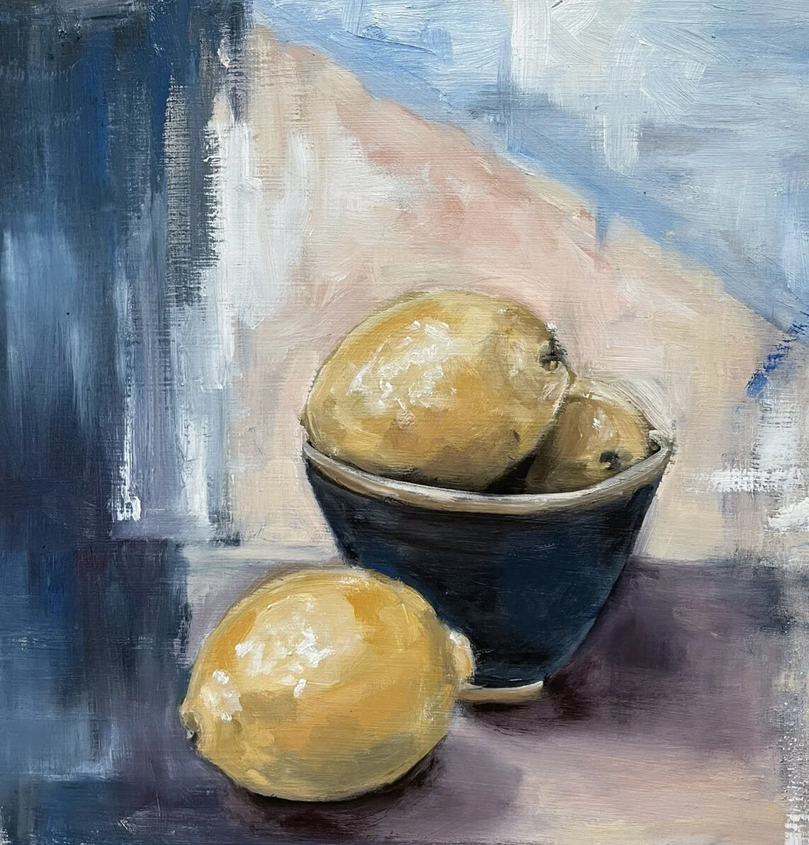 U n t i t l e d.  [30" x 30"] Oil on board 2021