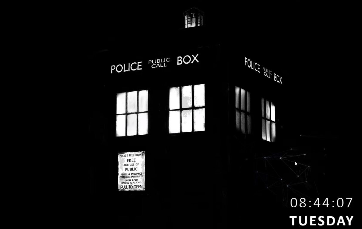 TARDIS Clock