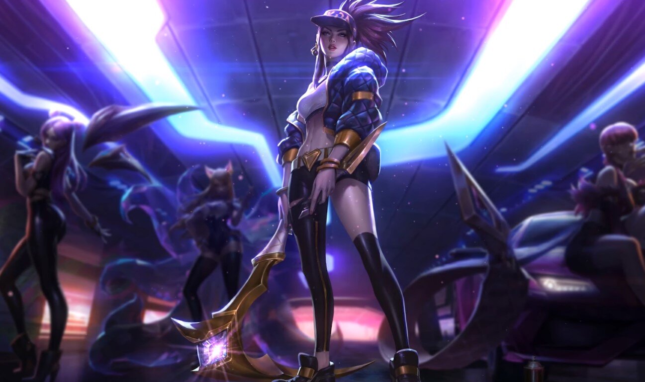 Ahri KDA [ALL OUT] - League of Legends [4K Version] (Wallpaper Engine) on  Make a GIF