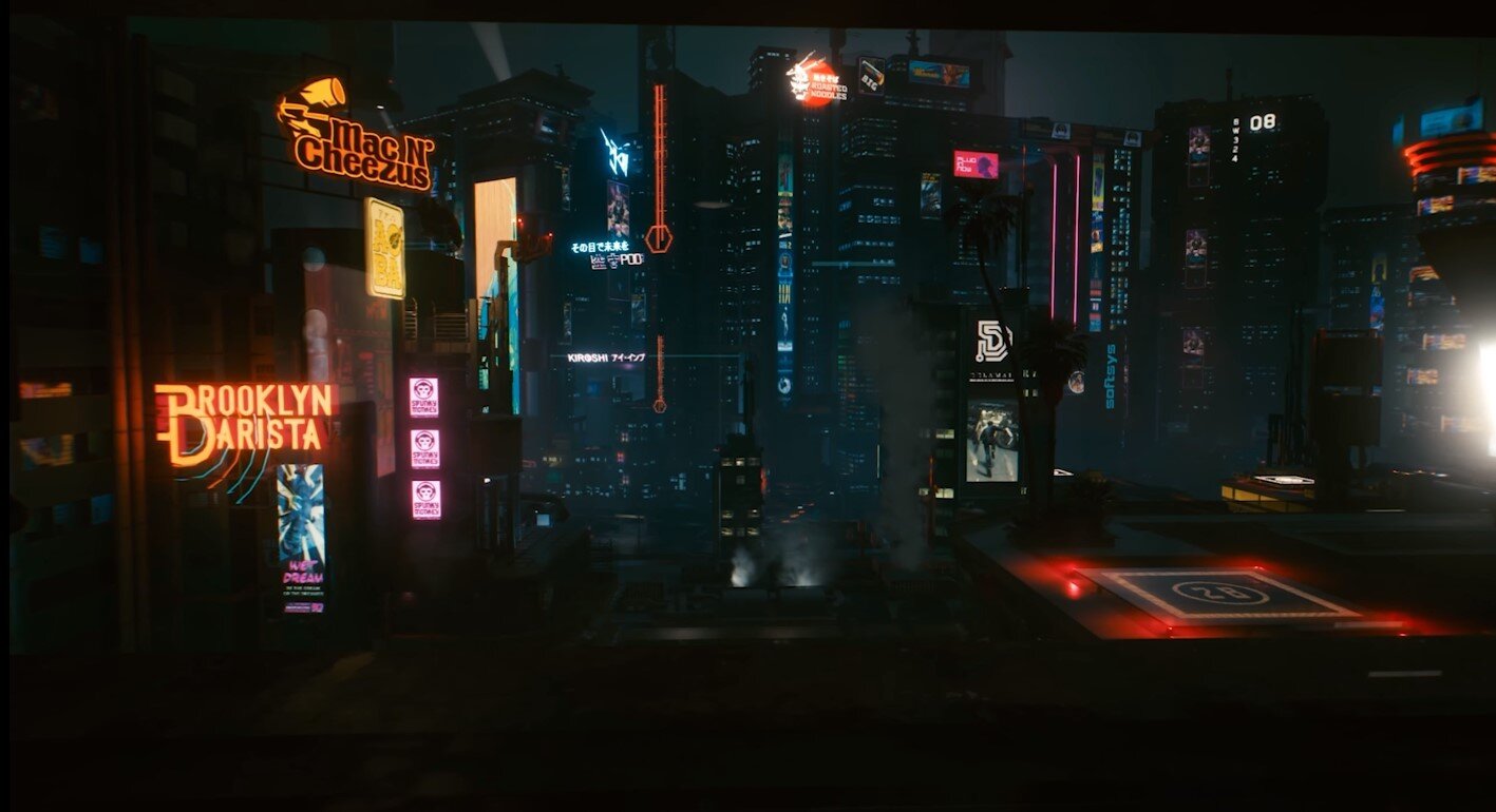 Steam Workshop::Night City under the rain - Cyberpunk 2077 - 1080