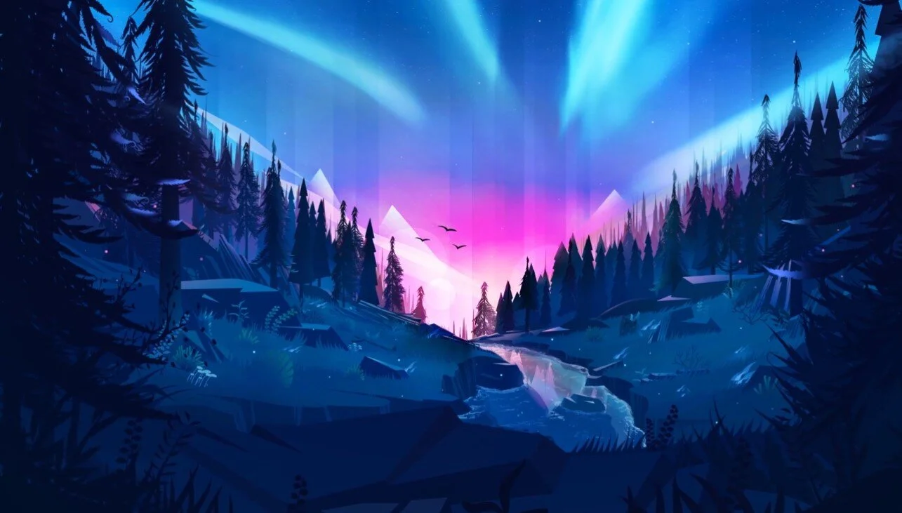 Auroral Forest