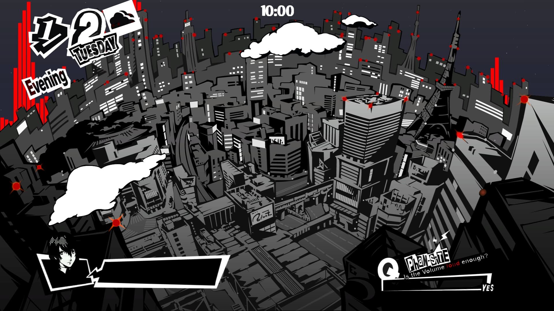 Real time Persona 5 Tokyo Transition