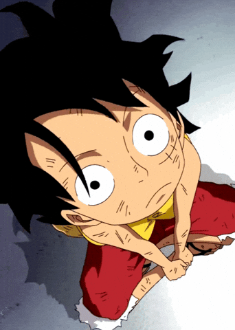 Determined Young Luffy