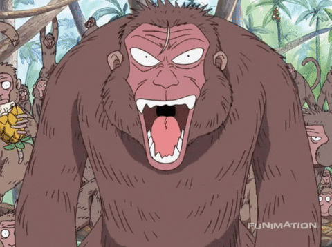 Intense Monkey Rage - One Piece