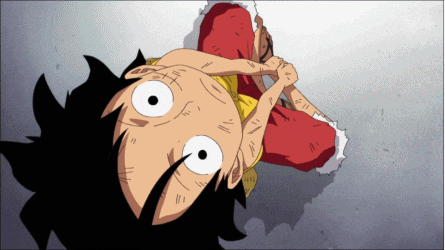 Determined Young Luffy