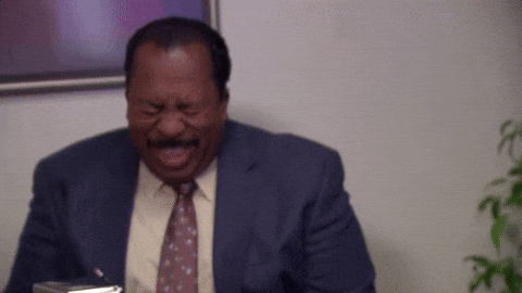 Stanley Hudson Laughing