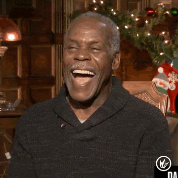 Danny Glover Laughing