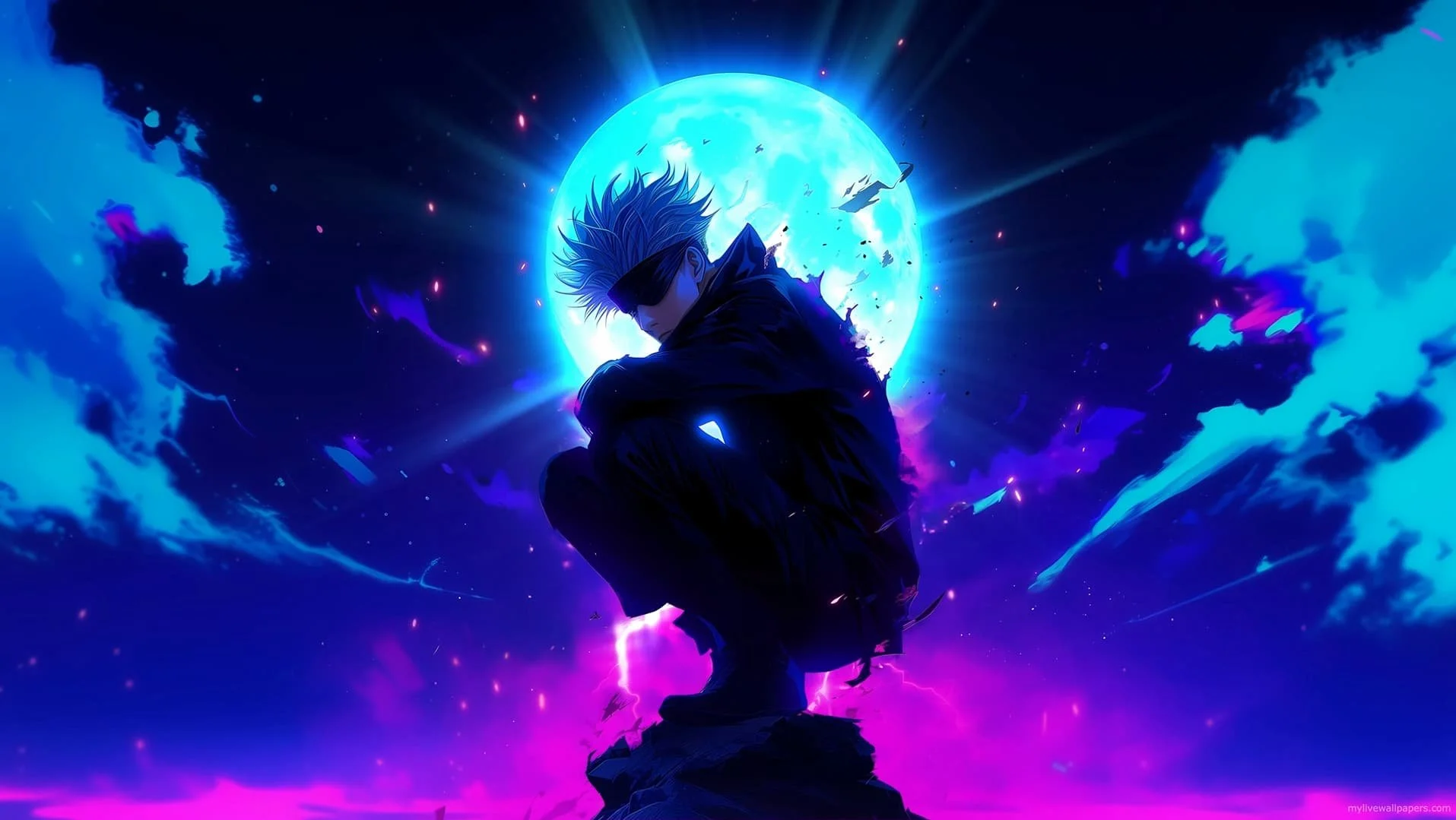 winter-warrior-animated-wallpaper-snowy-anime-art-wallpaper