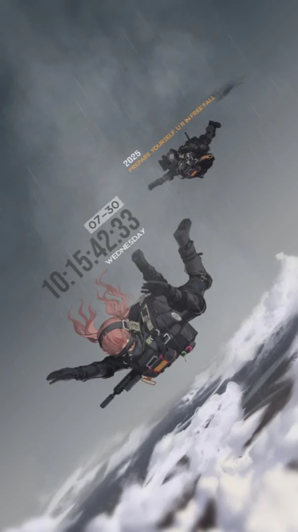 Free-Fall Countdown | Battle Royale Drop