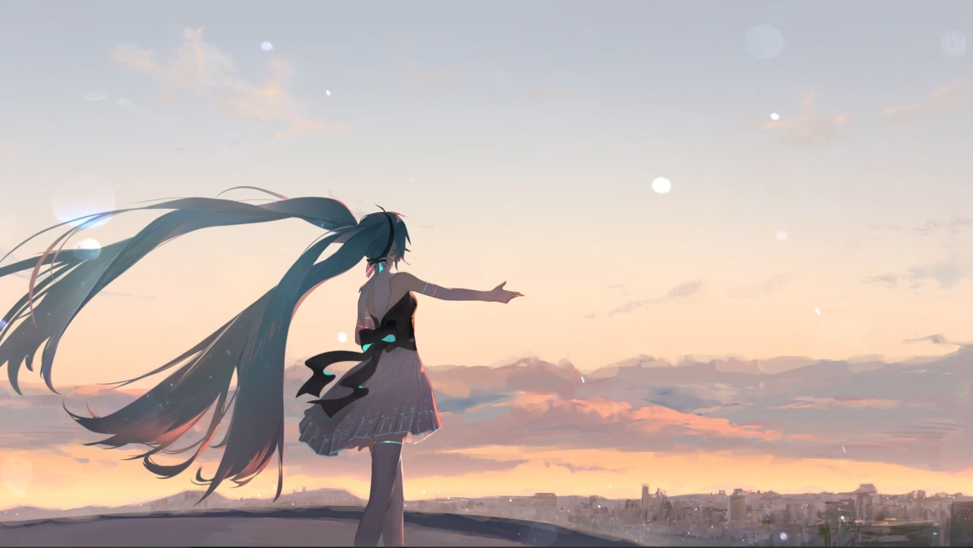Hatsune Miku Sunset