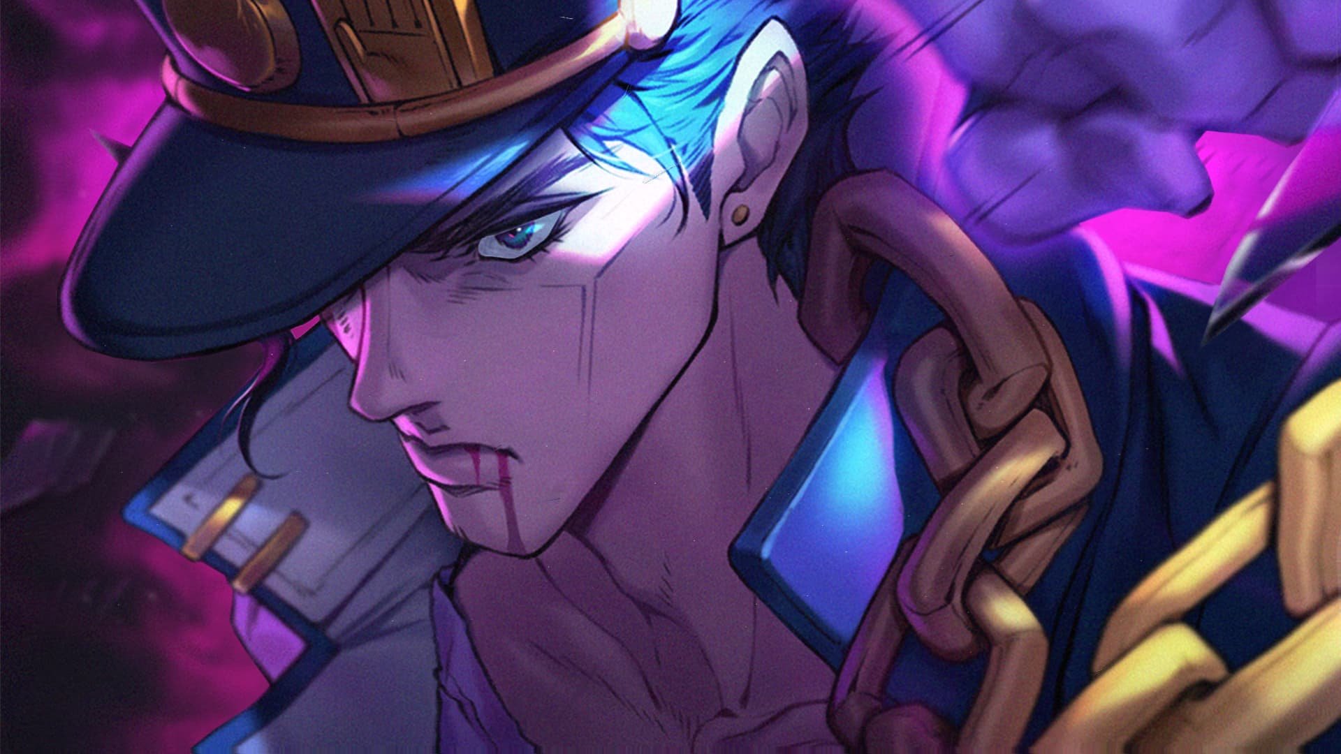 30 Best JoJo’s Bizarre Adventure Wallpapers Ever -4. Jotaro Kujo
