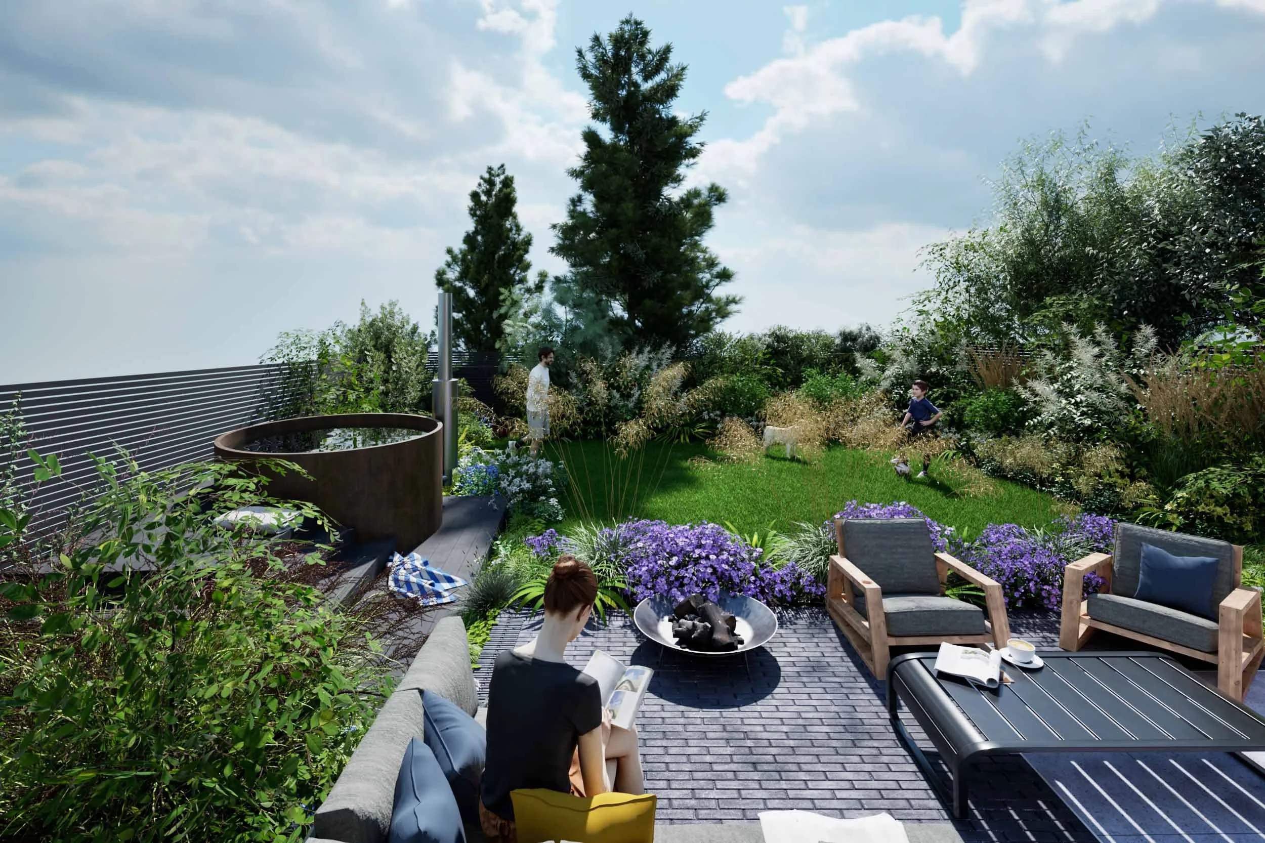 View from Kitchen Window