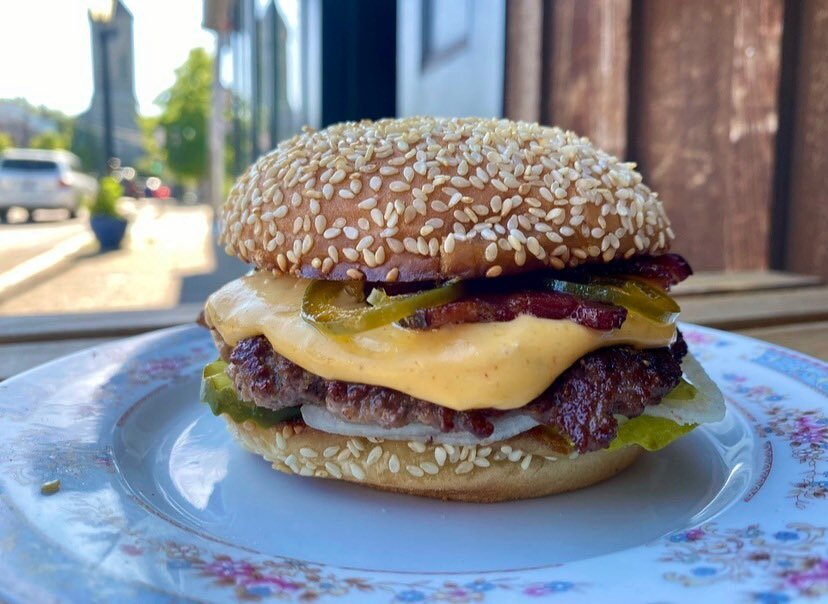 Open at 5pm for post #warrenwalkabout party 🥳

Music from @beth_barron on the patio, amaro hot ciders, plus burgers, biscuits, snacks, wine etc etc.  Add in a Fried Chicken Sunday and you got yourself a day. See ya on the patio 🍂