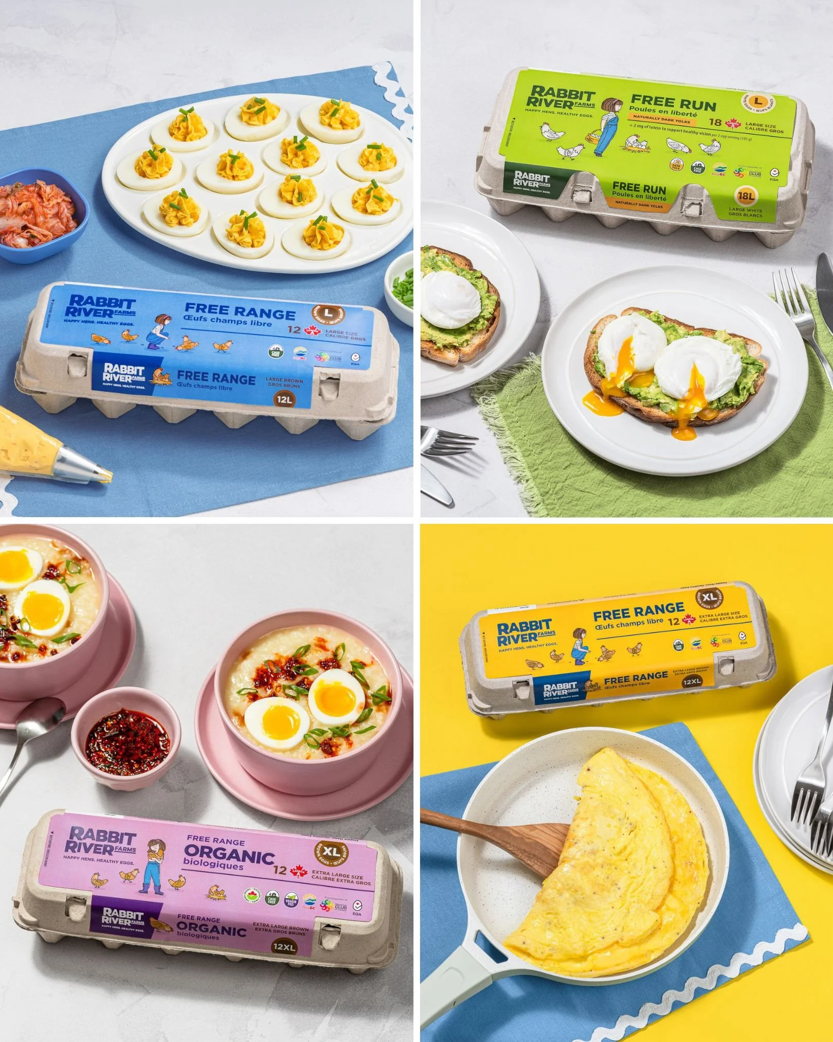 Proud to share a project from this summer for Rabbit River Farms!🍳

The brief: colourful, eye-catching photos for their rebrand, including the new egg carton packaging and website. It was the perfect chance to bring together everything I do: art dir