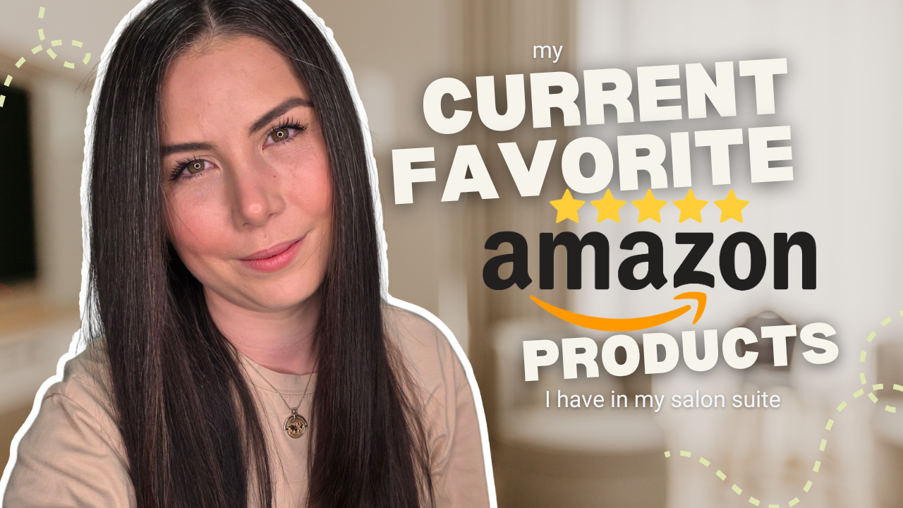 my favorite amazon products as a hairstylist *things I use daily in my salon suite*