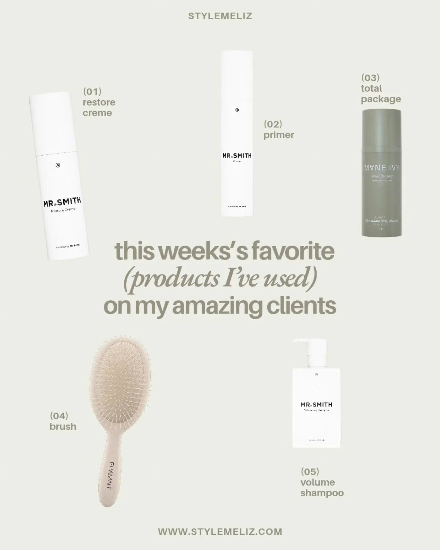 click the link in my bio to purchase these products!
I do earn commissions on some of these product links. Every purchase (both in-salon and through my links) supports my little business 🩷