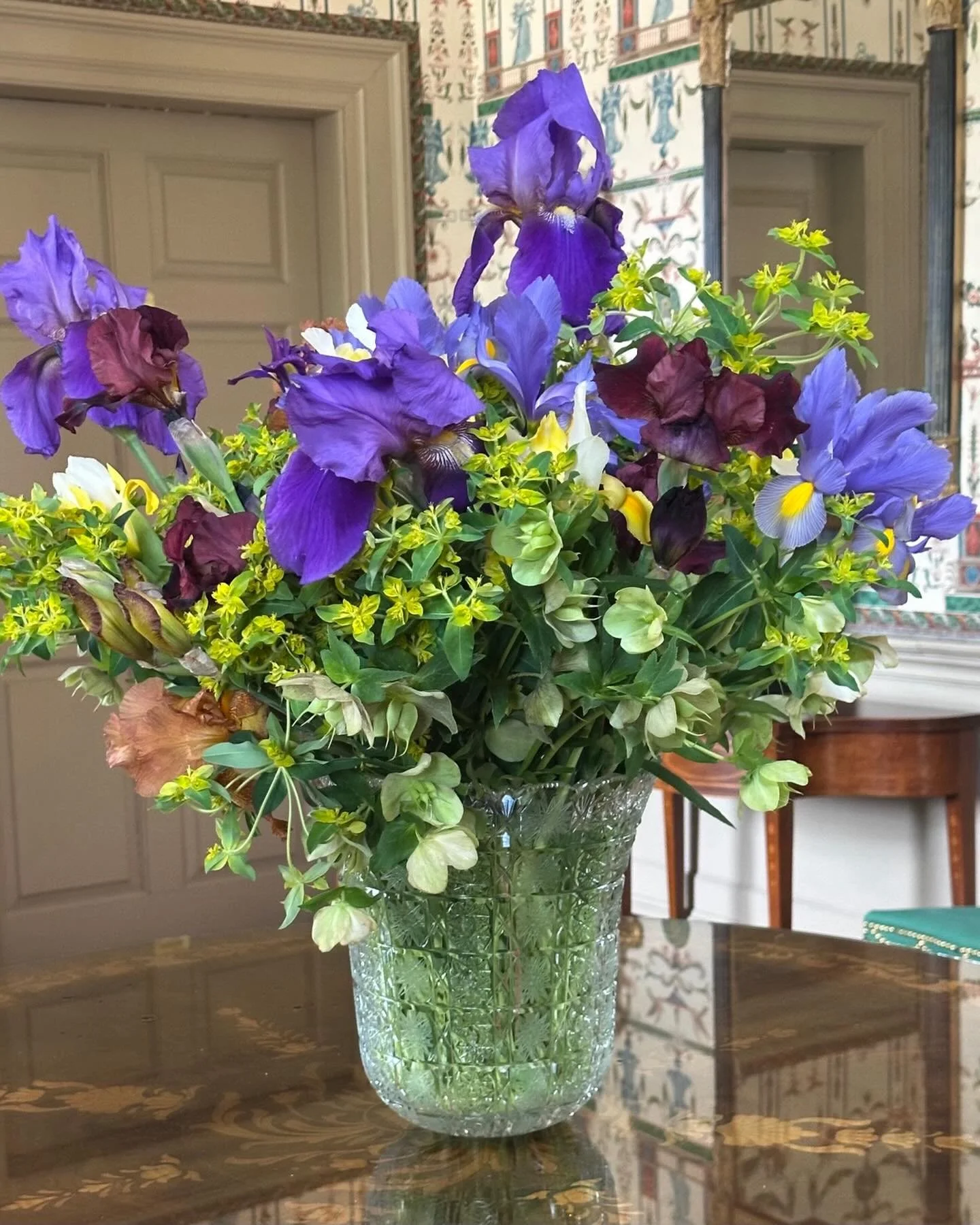 Irises are coming in #thegardenatstrawberryhill!