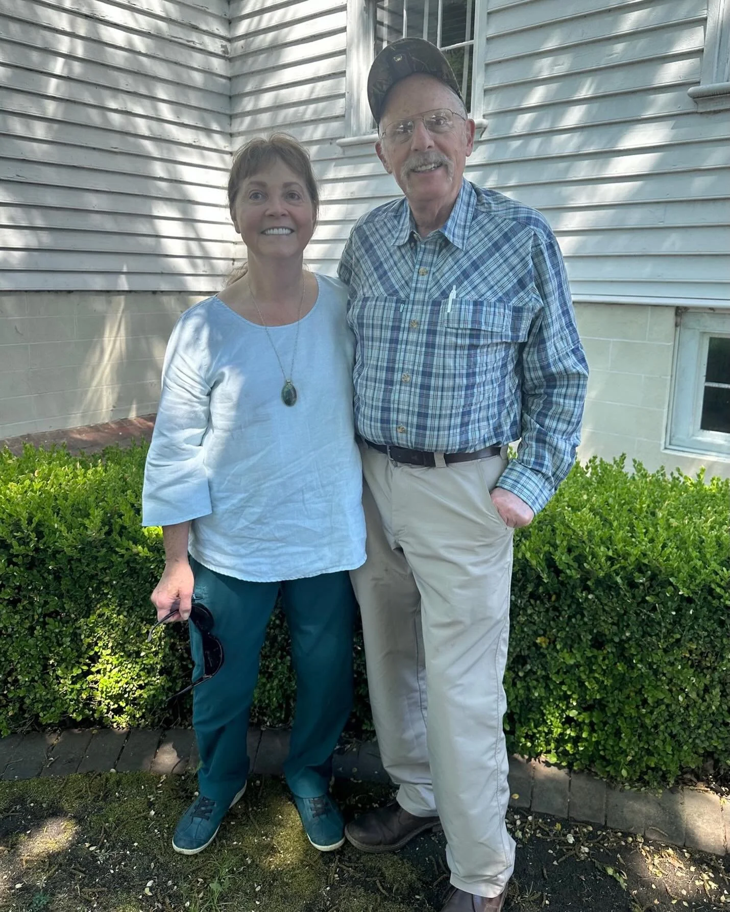 This week we had the pleasure of hosting Sherilyn and Eric Webb, a pair of emergency medicine professionals currently residing in Arkansas. They were in Virginia to visit family and the ancestral base - Flowerdew Hundred! Sherilyn descends from the &