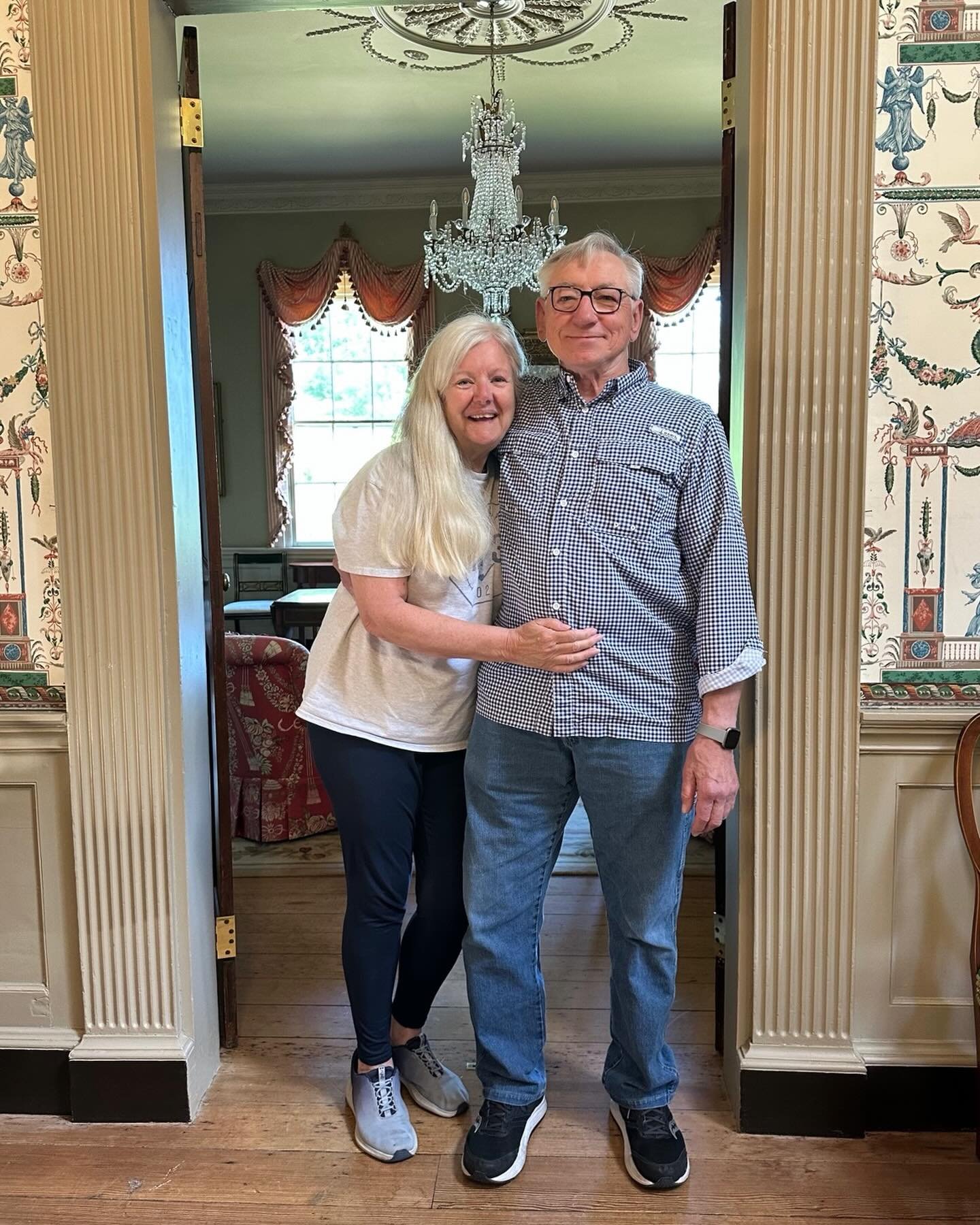 Happy story of the day - two widowers in their 70s find true love a second time around through the internet. They are now enjoying one adventure after another, including skydiving!!!!!