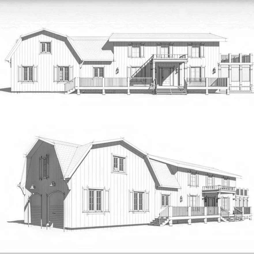 ⚖️ 1 or 2? Garage + loft added to the left.