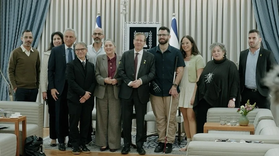 It was a profound honor for Magbit Foundation to be received by President Isaac Herzog at the president&rsquo;s residence in Jerusalem.

The Magbit Foundation&rsquo;s leadership stood alongside Major Yehonatan Armoni, a true hero of Israel, and Dr. D