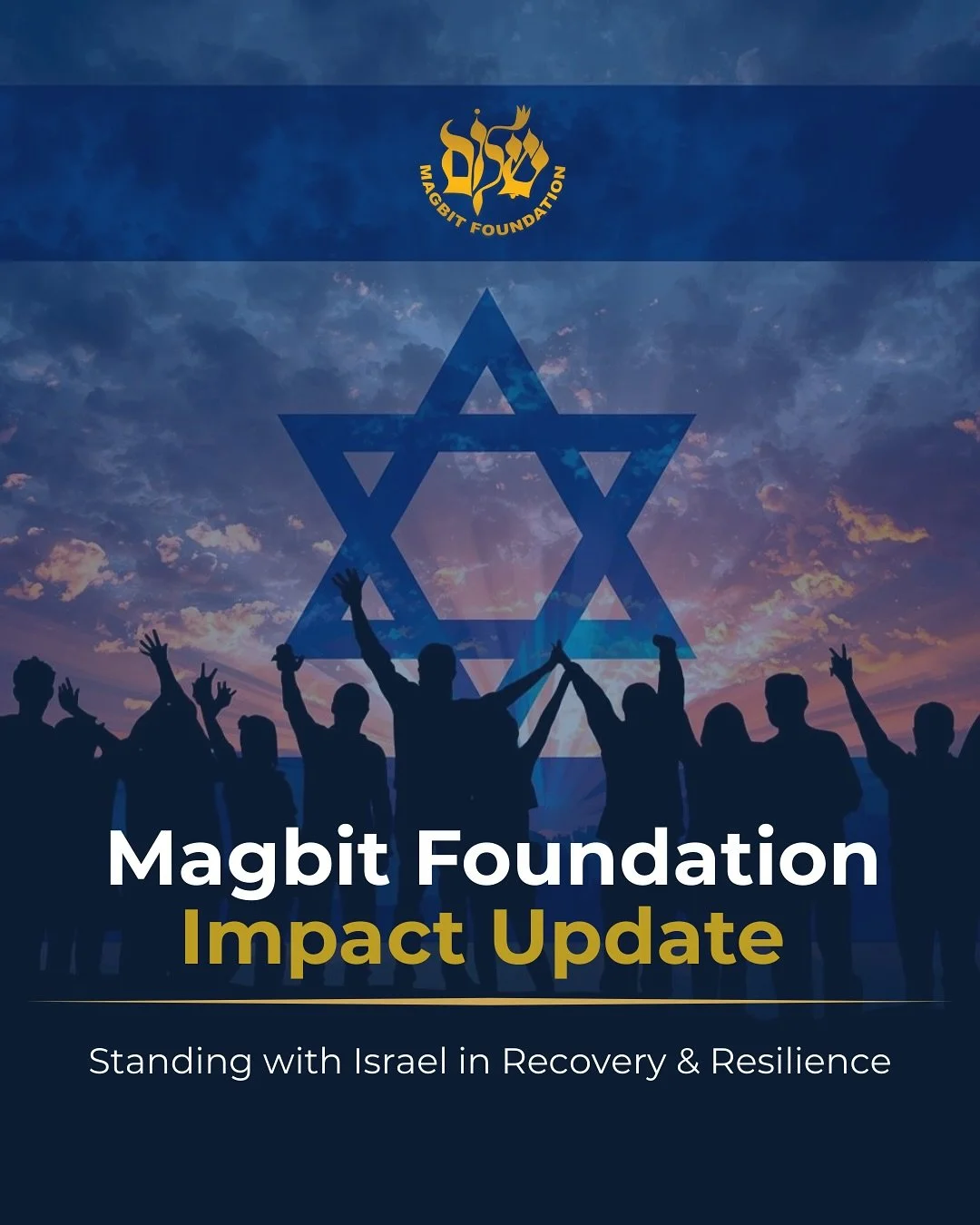 Recovery doesn&rsquo;t end when headlines fade.
Your generosity is changing lives across Israel 🤍💙
From emergency aid to long-term healing, every dollar makes an impact. 

Join us in this valuable mission at the link in our bio.