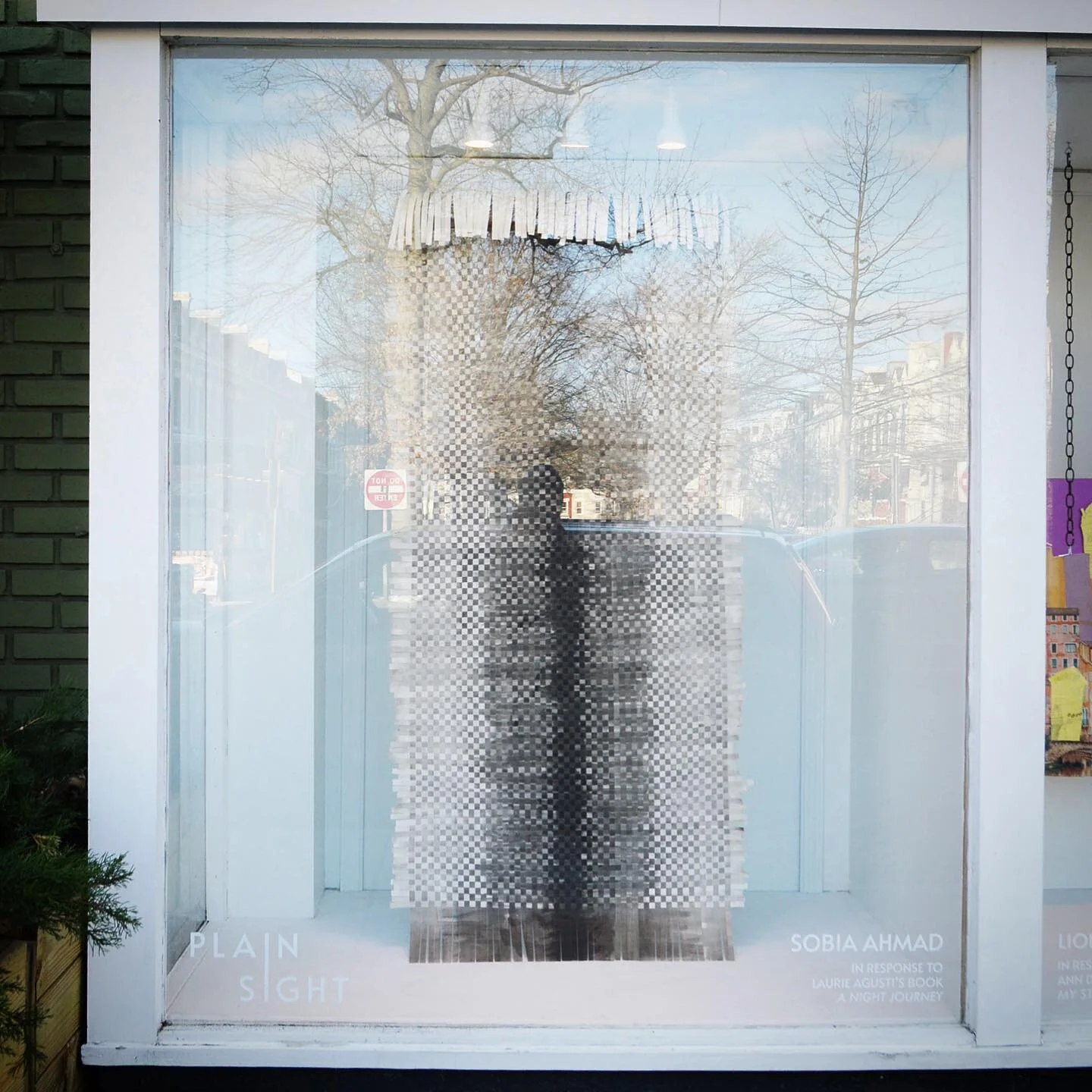 ON VIEW NOW THROUGH JAN 23&ndash;When Sobia Ahmad (@sobia.ahmad.art) read &ldquo;A Night Journey&rdquo; by French author Laurie Agusti, the themes of moving through darkness and fear of "the other" or "the unknown" reminded her of