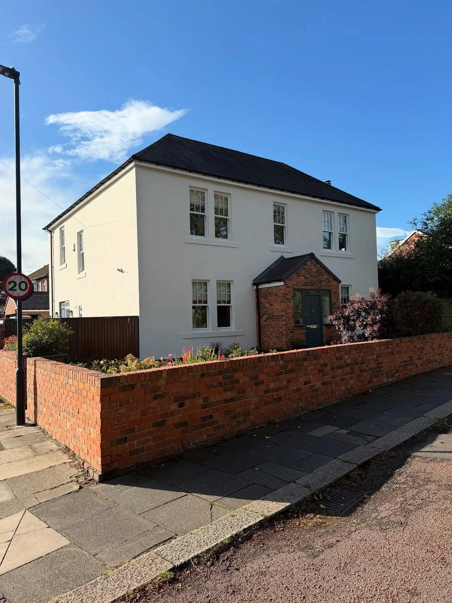 360SQM of VPI render all completed in Gosforth - loads of detail in this one including the rendered cills matching through out the whole property. Fantastic work from all the team especially Craig making sure the full job was finished to the highest 