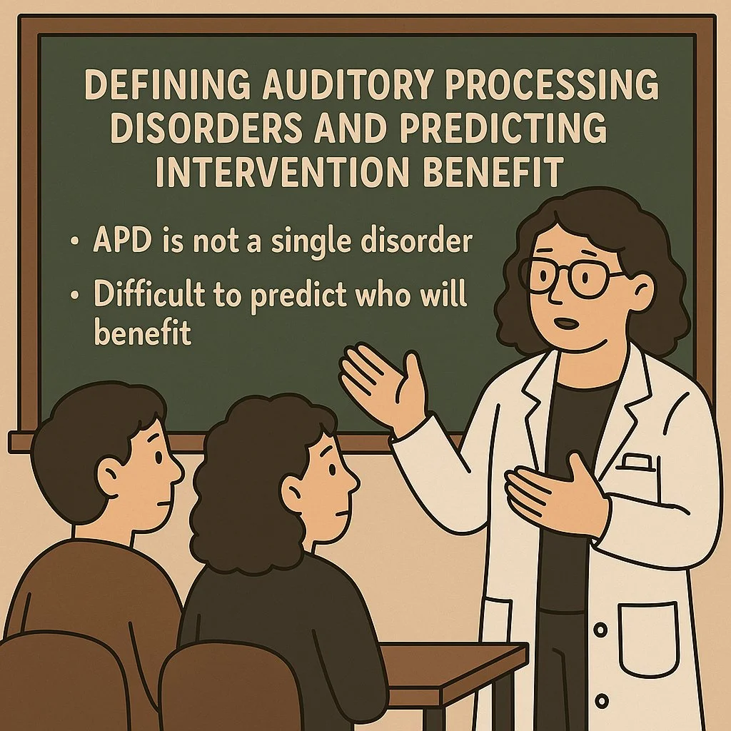 Defining APD and Predicting Benefit from Technological Interventions
