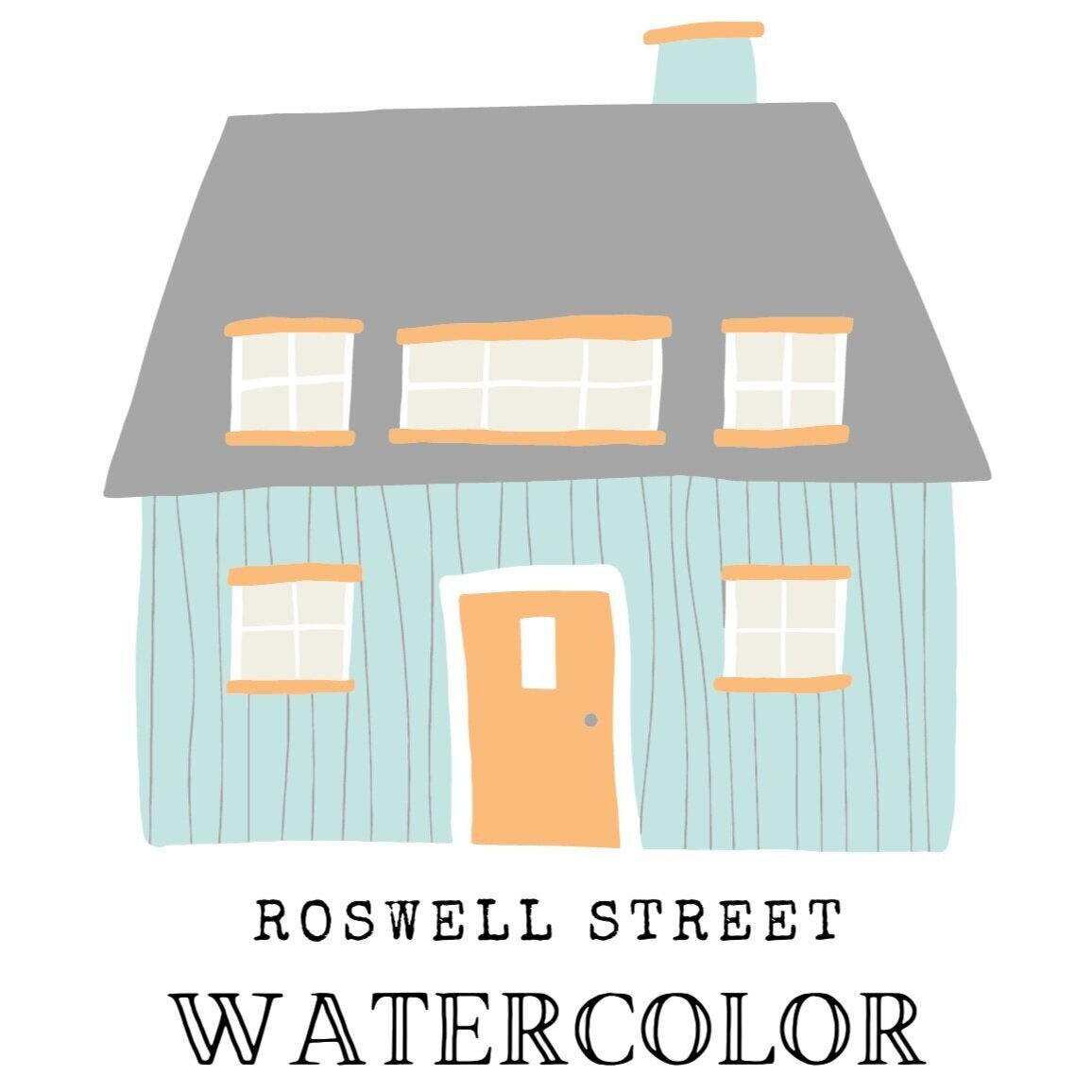 Roswell Street Watercolor