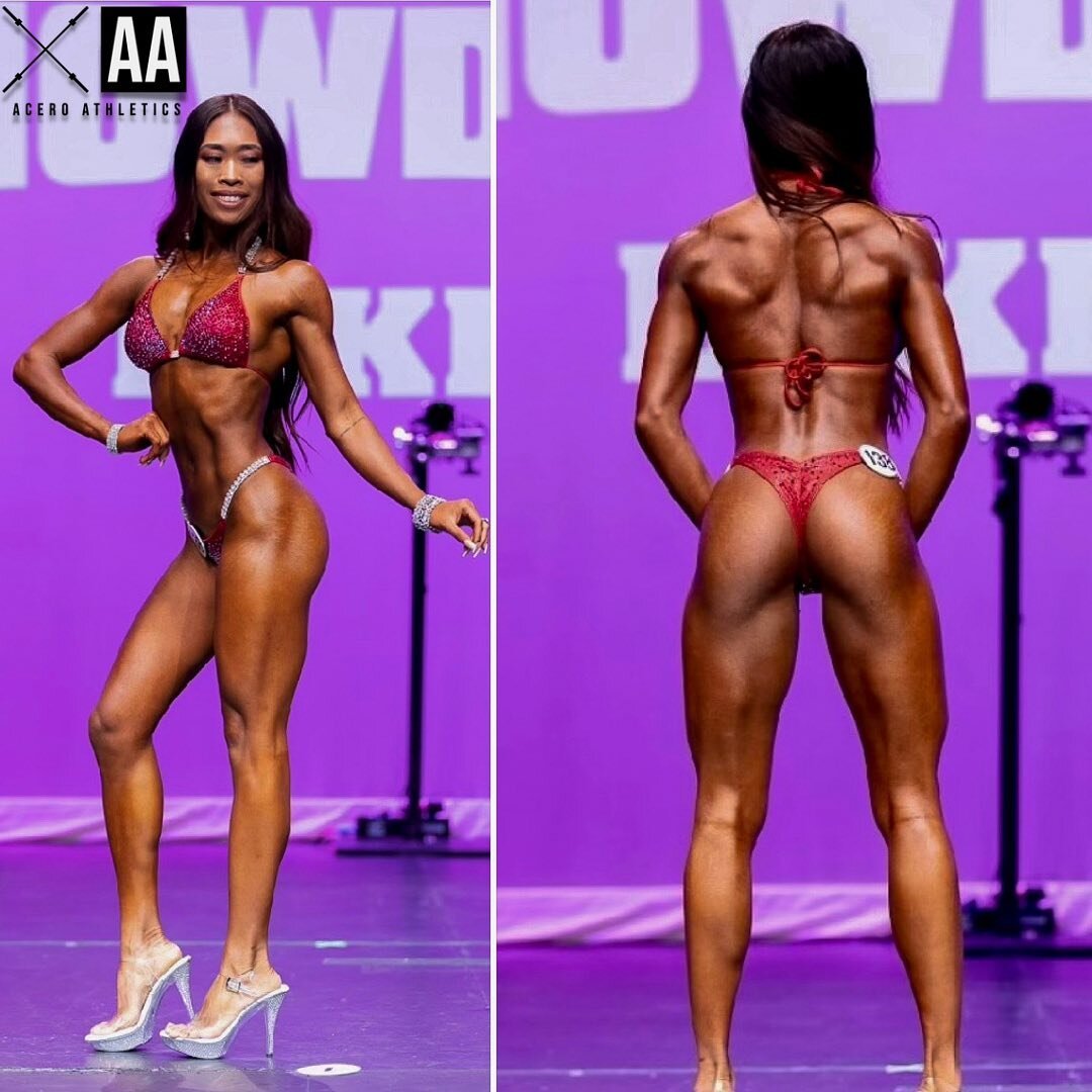 Stage shots are in and we are proud to display the results 🔥🔥🔥 

As coaches, we knew Airo&rsquo;s back pose would be a strong point. Because of this reason, we had to make sure the posing and displaying of her physique was on 🎯 

fun fact: tested