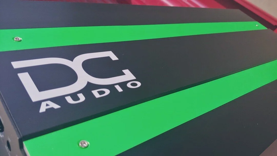 Custom Green / Black DC Audio 3.5 for a customer done and ready to go