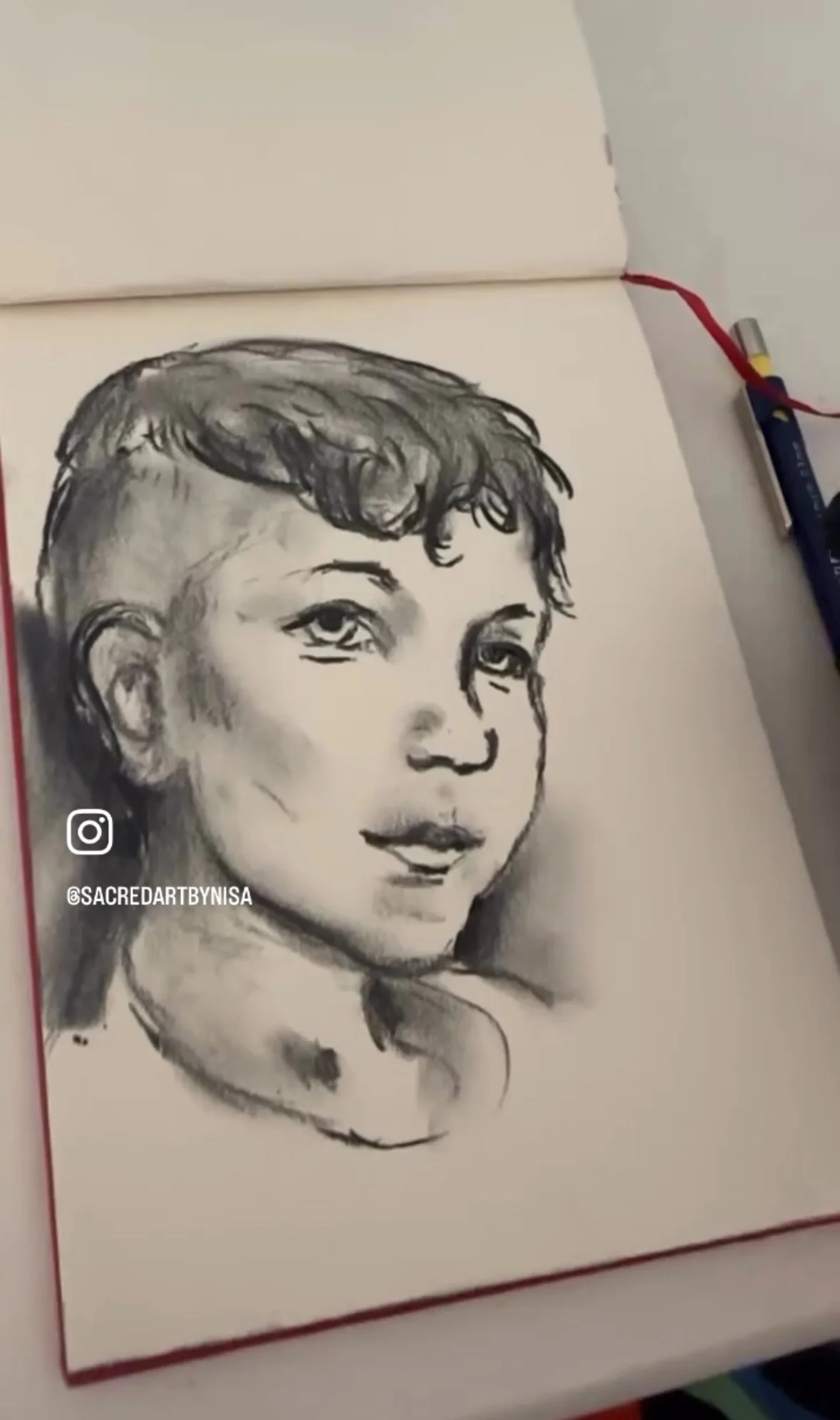 Custom Charcoal Portrait