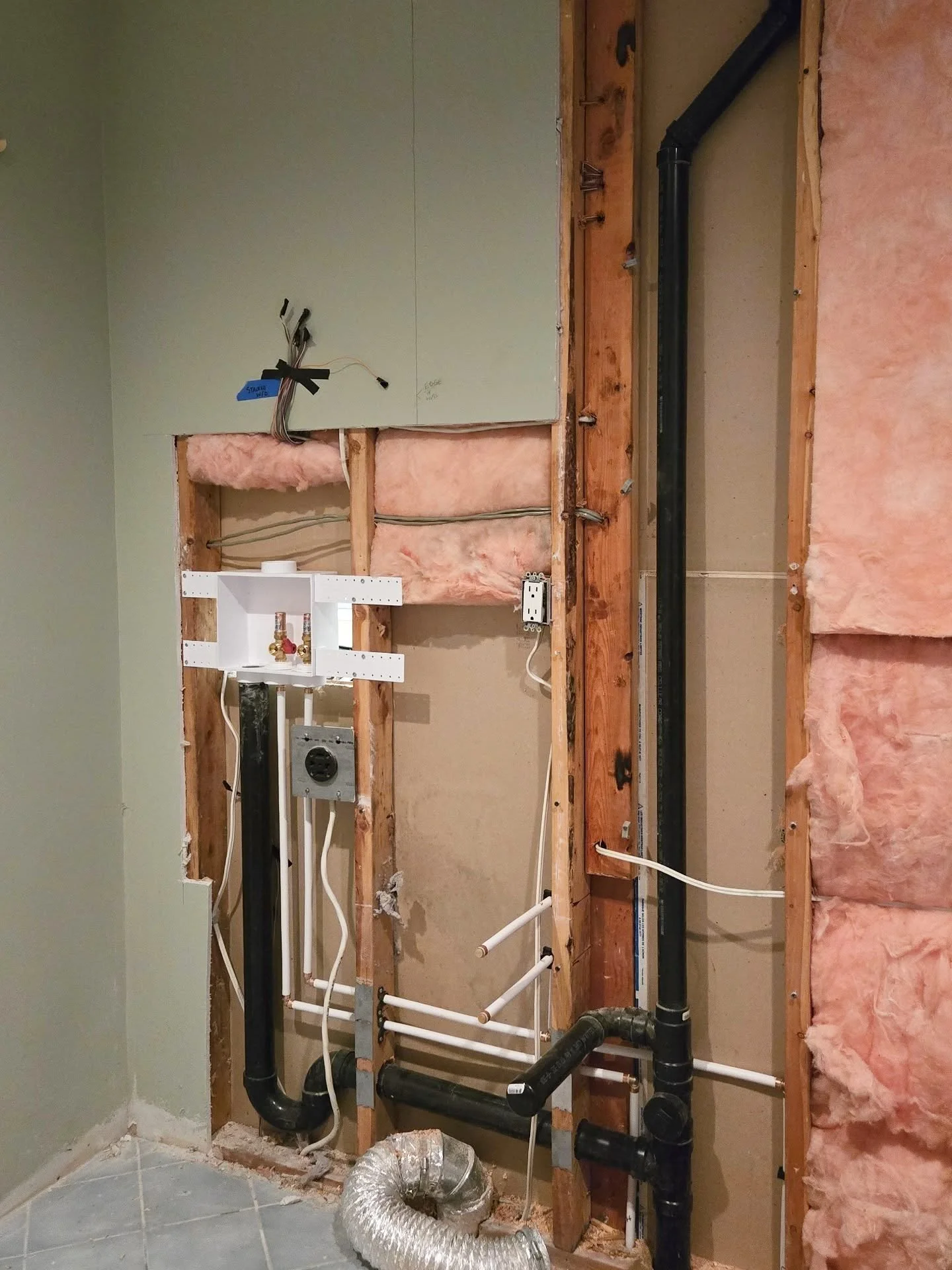 New laundry and wash sink locations for this Vancouver reno